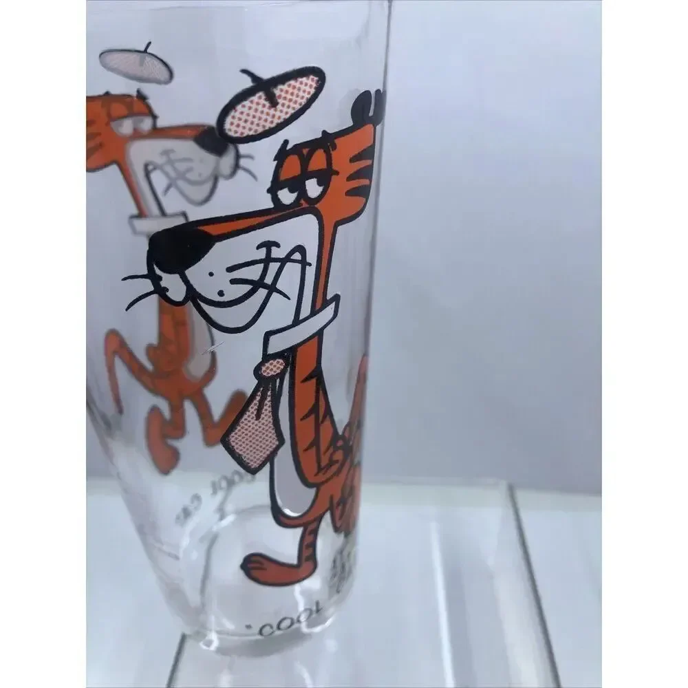 1973 Pepsi Collector Series Cool Cat Glass Warner Bros Looney Tunes Vintage.Read